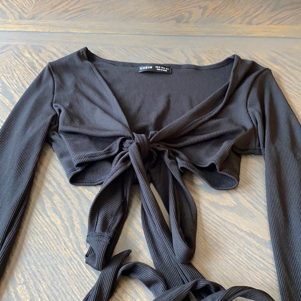 Shein crop top or cardigan.